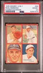 1935 Goudey 4-in-1 #6A. Ruel/Simmons/Kamm/Cochrane - PSA 2.5 (Good+)